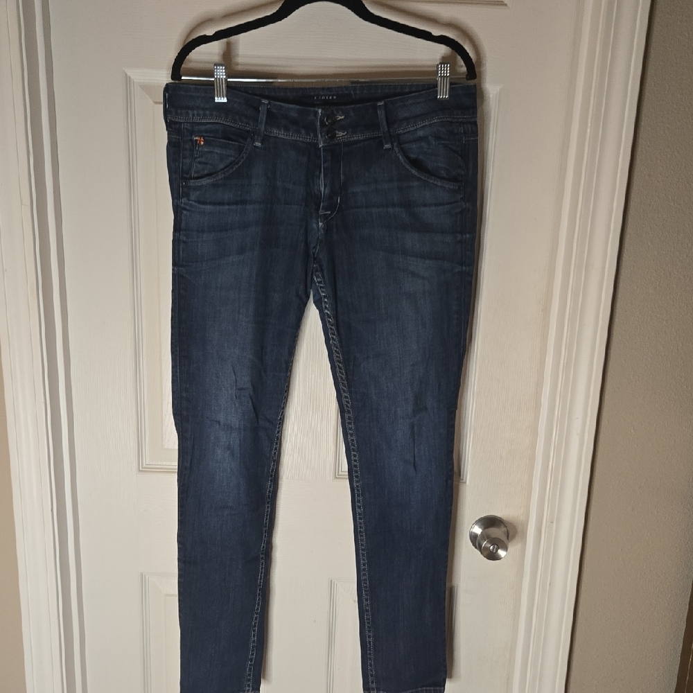 Hudson Jeans Women's Deep Indigo Skinny Jeans